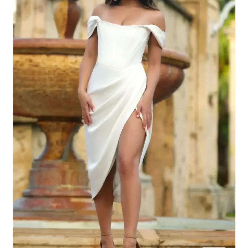 White dress